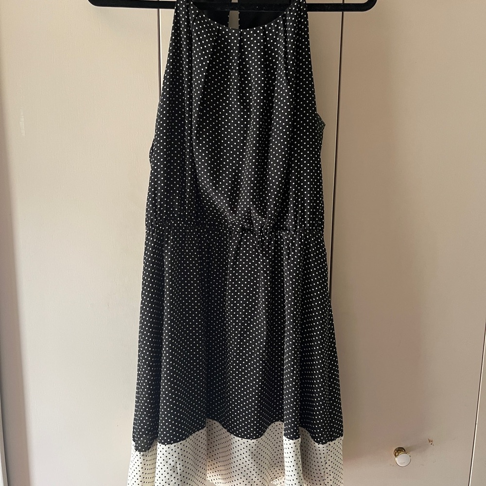 Maurices Black and White Polka Dot Dress